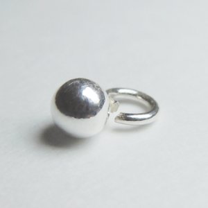 画像2: カン付丸玉 3mm シルバー925 【1ヶ入】 (2)