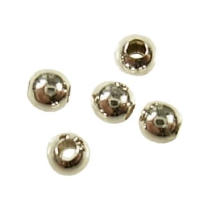 画像1: 丸玉ビーズ　2.5mm　シルバー925 【5ヶ入】 (1)