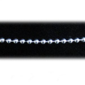 画像1: ボールチェーンネックレス　1.5mm×40cm　シルバー925 【1本入】 (1)