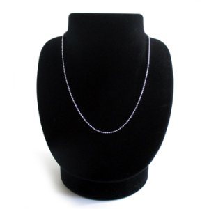 画像3: ボールチェーンネックレス 1.5mm×40cm シルバー925 【1本入】 (3)