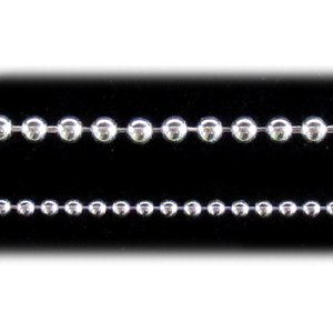 画像4: ボールチェーンネックレス 1.5mm×40cm シルバー925 【1本入】 (4)