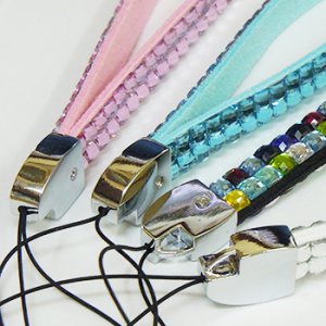 画像2: きらきらベルトストラップ クリスタル 【1本入】 (2)