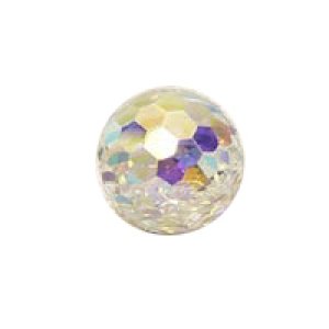 画像3: スワロフスキー＃4861 8mm クリスタルAB CAL VZ 【2ヶ入】 (3)