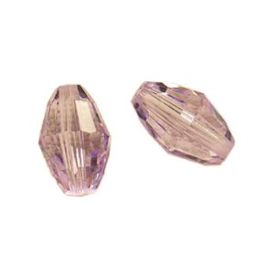 画像2: スワロフスキー#5200 9×6mm バイオレット 【2ヶ入】 (2)