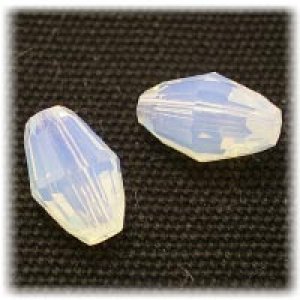 画像2: スワロフスキー#5200 9×6mm ホワイトオパール 【2ヶ入】 (2)