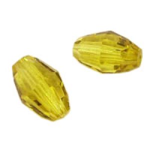 画像2: スワロフスキー#5200 9×6mm ライム 【2ヶ入】 (2)