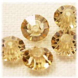 画像2: スワロフスキー#5305 6mm ライトコロラドトパーズ 【10ヶ入】 (2)