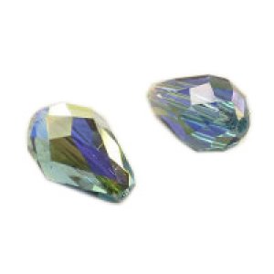 画像2: スワロフスキー#5500 9×6mm インディコライトAB 【2ヶ入】 (2)