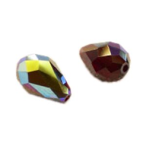 画像2: スワロフスキー#5500 9×6mm シャムAB 【2ヶ入】 (2)