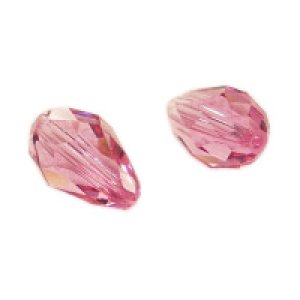 画像2: スワロフスキー#5500 9×6mm ローズ 【2ヶ入】 (2)