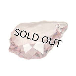 画像2: スワロフスキー＃6090　16×11mm　ライトローズ 【1ヶ入】 (2)