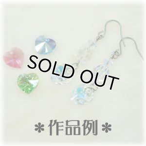 画像2: スワロフスキー＃6228　10.3×10mm　クリスタルシルバーシェイド 【5ヶ入】 (2)