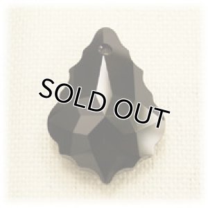 画像1: スワロフスキー＃6090　22×15mm　ジェット 【1ヶ入】 (1)