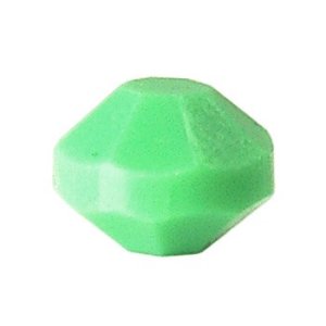 画像2: SWAROVSKI＃5100　8mm　オパックグリーン 【2ヶ入】 (2)