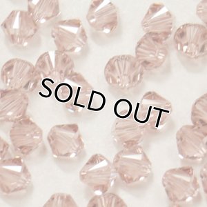 画像1: スワロフスキー＃5328　3mm　ヴィンテージローズ 【50ヶ入】 (1)