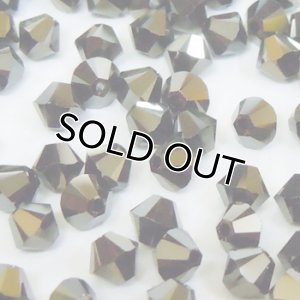 画像1: スワロフスキー#5328 3mm ジェットNUT2X 【30ヶ入】 (1)