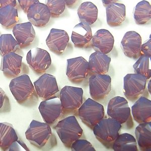 画像1: スワロフスキー＃5328　3mm　シクラメンオパール 【50ヶ入】 (1)