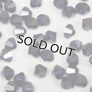 画像1: スワロフスキー＃5328　3mm　ダークインディゴ 【50ヶ入】 (1)