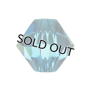 画像1: スワロフスキー＃5328　6mm　インディコライト 【20ヶ入】 (1)