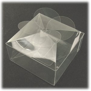 画像1: HEIKO　クリスタルボックス　A-4　65×65×45mm 【1ヶ入】 (1)