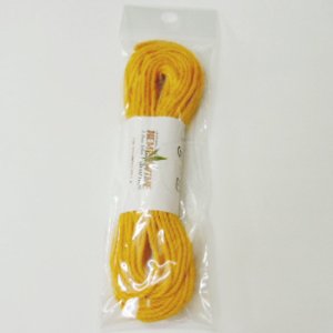 画像1: ヘンプコード HEMP TWINE　中1.8mm　327イエロー 【10m巻】 (1)