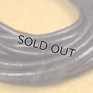 画像2: バフレザーコード　1.5mm　504ダークブラウン 【2.5m巻】 (2)