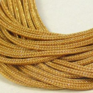 画像2: ステンレスコード 0.8mm 715Newゴールド 【5m巻】 (2)