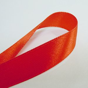 画像2: 中国製片面サテンリボン 《13mm》 レッド 【2m入】 (2)