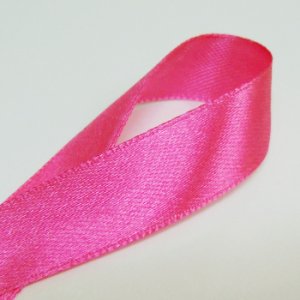 画像2: 中国製片面サテンリボン 《15mm》 ベリーピンク 【2m入】 (2)