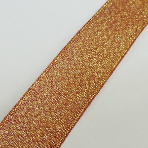 画像2: 中国製オーガンジーリボン 《20mm》 ワインレッドG 【2m入】 (2)