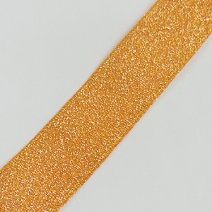 画像2: 中国製オーガンジーリボン 《20mm》 オレンジG 【2m入】 (2)