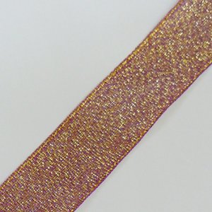 画像2: 中国製オーガンジーリボン 《20mm》 バイオレットG 【2m入】 (2)