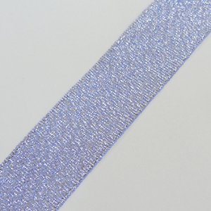 画像2: 中国製オーガンジーリボン 《20mm》 ライトパープルS 【2m入】 (2)