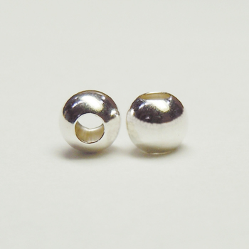 丸玉ビーズ 4.5mm シルバー925 【2ヶ入】 - ホルダーマート