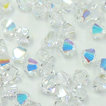 スワロフスキー 5328 8mm クリスタルab 4ヶ入 ホルダーマート